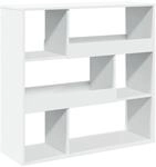 vidaXL Raumteiler Wei&szlig; 100x33x94,5 cm Holzwerkstoff 3309474