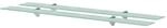 vidaXL Schweberegale 2 Stk Glas 100x20 cm 8 mm 3051525