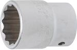BGS Steckschl&uuml;ssel Einsatz Zw&ouml;lfkant Antrieb Innenvierkant 20 Mm 3 4 Zoll SW 30