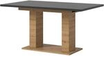 Inn.Furn Esstisch in Grau und Eiche Ausziehbar 150 - 190 cm K&uuml;chentisch Home-X