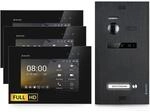 Balter EVO-HD Video-T&uuml;rsprechanlage f&uuml;r Einfamilienhaus mit 3x 7 Zoll Monitor