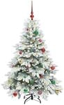 vidaXL K&uuml;nstlicher Weihnachtsbaum mit 150 LEDs Gr&uuml;n 150 cm PE und PVC 3397609