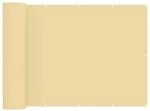 vidaXL Balkon Sichtschutz 180 x 300 cm Stoff mit PU-Beschichtung Sand 42036311