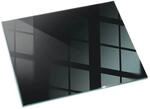 Tulup Glasplatte f&uuml;r Kamin Schwarz Glasbodenplatte f&uuml;r Kamin&ouml;fen Rechteck...