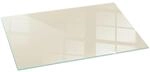 Tulup Glasplatte f&uuml;r Kamin Gelb Glasplatte unter Kamin Rechteck 140x70 cm Gelb
