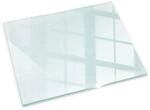 Tulup Glasplatte f&uuml;r Kamin Transparente Kamin Glasplatte Rechteck 120x80 cm