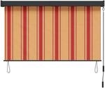 vidaXL Rollo Mehrfarbig 100 x 250 cm Stoff und Aluminium 42037181
