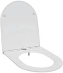 vidaXL Toilettensitz Wei&szlig; 47 x 36 x 3,4 cm Duroplast 42002369