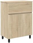 vidaXL Waschtisch Sonoma-Eiche 60 x 35 x 80 cm Holzwerkstoff 889417