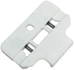 Gardinia Deckentr&auml;ger mit Click-System f&uuml;r Alum.-Vorhangschiene 3-l&auml;ufig...