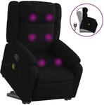 vidaXL Massagesessel mit Aufstehhilfe Schwarz Stoff Modell 5