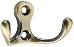 SOTECH Garderobenhaken MAREEN 2 Fach 29 x 51 x 23,5 mm BA 17 mm Br&uuml;niert