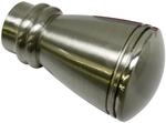 Gardinia Endst&uuml;ck Chicago Siro f&uuml;r &Oslash; 20 mm Edelstahloptik 2-er Pack