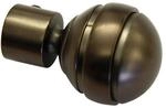 Gardinia Endst&uuml;ck Chicago Kugel f&uuml;r &Oslash; 20 mm Bronze 2-er Pack