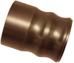 Gardinia Endst&uuml;ck Windsor Kappe f&uuml;r &Oslash; 25 mm Bronze 2-er Pack