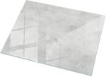 Tulup Tischplatte Betonstruktur mit Kratzern Couchtischplatte 120x80 cm Grau