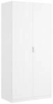 Vente-unique Kleiderschrank Listowel Wei&szlig; 81 cm