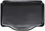 vidaXL Kofferraummatte Schwarz Gummi 42029184