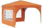 vidaXL Pop-Up Partyzelt 290 x 290 x 245 cm Orange 42019866