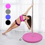 TRUTZHOLM Tanzstangenmatte St&auml;rke 10cm Durchmesser 120cm Pink