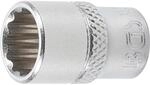 BGS Steckschl&uuml;ssel Einsatz Zw&ouml;lfkant Antrieb Innenvierkant 6 3 Mm 1 4 Zoll SW 11