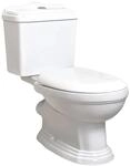 Kerra Retro Nostalgie Stand WC Toilette mit Softclosing WC Sitz