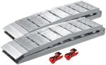 Wiltec 2Xauffahrrampe 228Cm 1360Kg Quad Atv Faltbar Auffahrschiene Alu Rampe