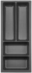 SOTECH ORGA-BOX-3 Besteckeins&auml;tze Tiefe 473 mm H&ouml;he 50,5 mm Anthrazit