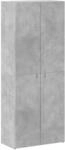 vidaXL Aktenschrank Betongrau 60x32x153 cm Holzwerkstoff 3276647