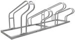 TRUTZHOLM Fahrradst&auml;nder F&uuml;r 4 Fahrr&auml;der H&ouml;henversetzt 140x45 cm Stahl