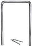 TRUTZHOLM Fahrradanlehnb&uuml;gel 118 x 78 cm Edelstahl Durchmesser 60 mm Typ U