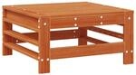 vidaXL Gartenfu&szlig;st&uuml;tze Massives Kiefernholz Wachsbraun 865636
