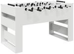vidaXL Tischfu&szlig;balltisch Wei&szlig; 146,5 x 74 x 85 cm Holzwerkstoff 3378199