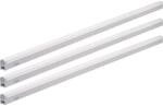 Oktaplex LED Unterbauleuchte Riga 3er Set K&uuml;che 114cm Neutralwei&szlig; 4000K 230V...