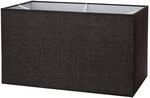 Orion Lightstyle Lampenschirm Rechteckig 40 x 22 x 23 cm Schwarz
