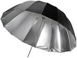 Walimex Pro Parabol Reflexschirm Schwarz/Silberf. &Oslash;129Cm Lichtformer Fotoschirm