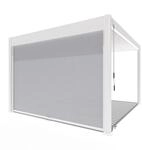 Weide Sonnenrollo f&uuml;r Weide Pergola 3 M in Weiss