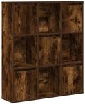 vidaXL B&uuml;cherregal R&auml;uchereiche 89x24x101,5 cm Holzwerkstoff 860404