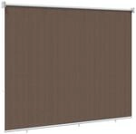 vidaXL Au&szlig;enrollo 90% UV-Block Taupe 120 x 140 cm HDPE 42036145