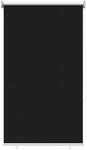 vidaXL Au&szlig;enrollo 90% UV-Block Schwarz 80 x 140 cm HDPE 42036065
