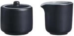 Ritzenhoff & Breker Jasper Milch- & Zuckerset 2-teilig Schwarz