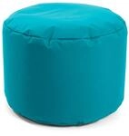 mokebo Outdoor Pouf o Hocker in Petrol Der Ruhepouf Fu&szlig;hocker mit EPS-Perlen