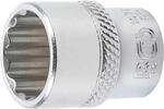 BGS Steckschl&uuml;ssel Einsatz Zw&ouml;lfkant Antrieb Innenvierkant 6 3 Mm 1 4 Zoll SW 14