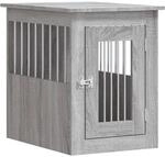 vidaXL Hundek&auml;fig im M&ouml;belstil Grau Sonoma 45x62x59 cm Holzwerkstoff 838314