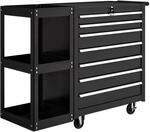 HOMCOM Tool Chest Stahl EVA 96L x 33,5B x 75H cm Schwarz