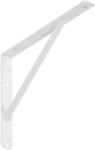 SOTECH Regalkonsole 300 x 225 x 30 mm 100 Kg Tragkraft Wei&szlig; Pulverbeschichtet