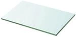 vidaXL Regalboden Glas Transparent 30x20 cm 243809