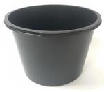 BigDean 5 M&ouml;rtelk&uuml;bel 90 Liter Schwarz Kunststoff UV Best&auml;ndig Stapelbar
