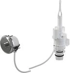 Alcadrain MPO11 Manuelle pneumatische Fernausl&ouml;sung Chrom-Glanz, f&uuml;r...