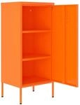 vidaXL Lagerschrank Orange 42,5x35x101,5 cm Stahl Modell 1